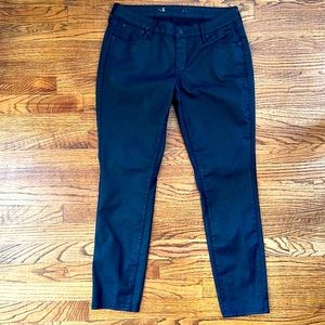 Old Navy navy blue denim skinny pants size 12